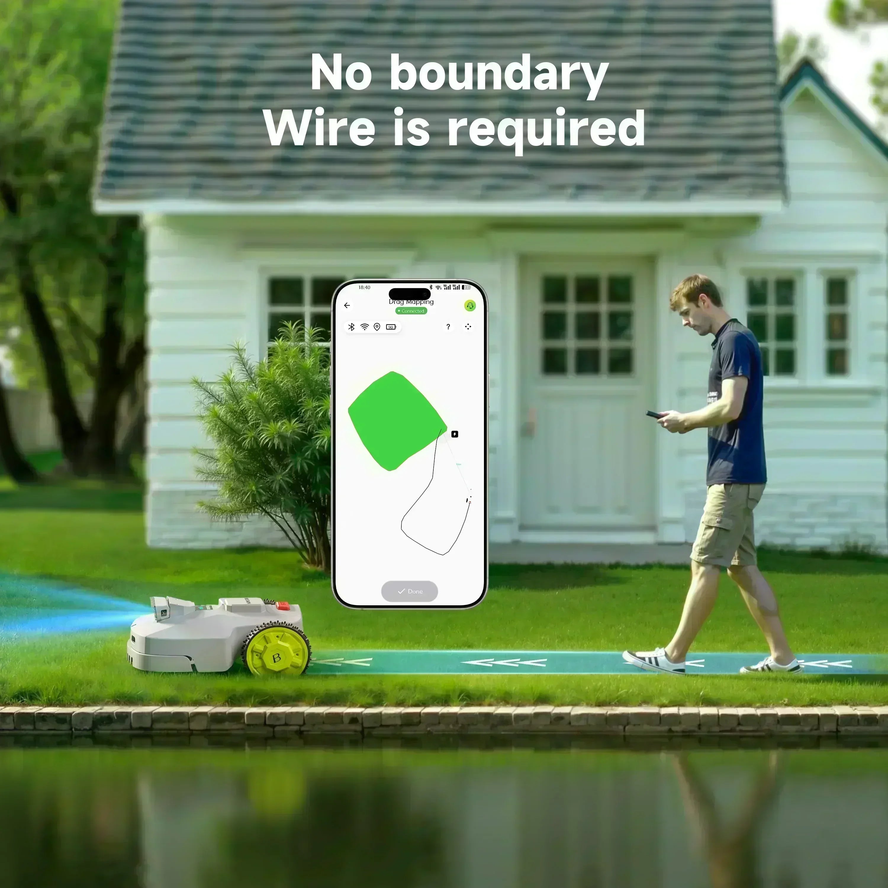 Robotic Lawn Mower Monthly Subscription - Boston